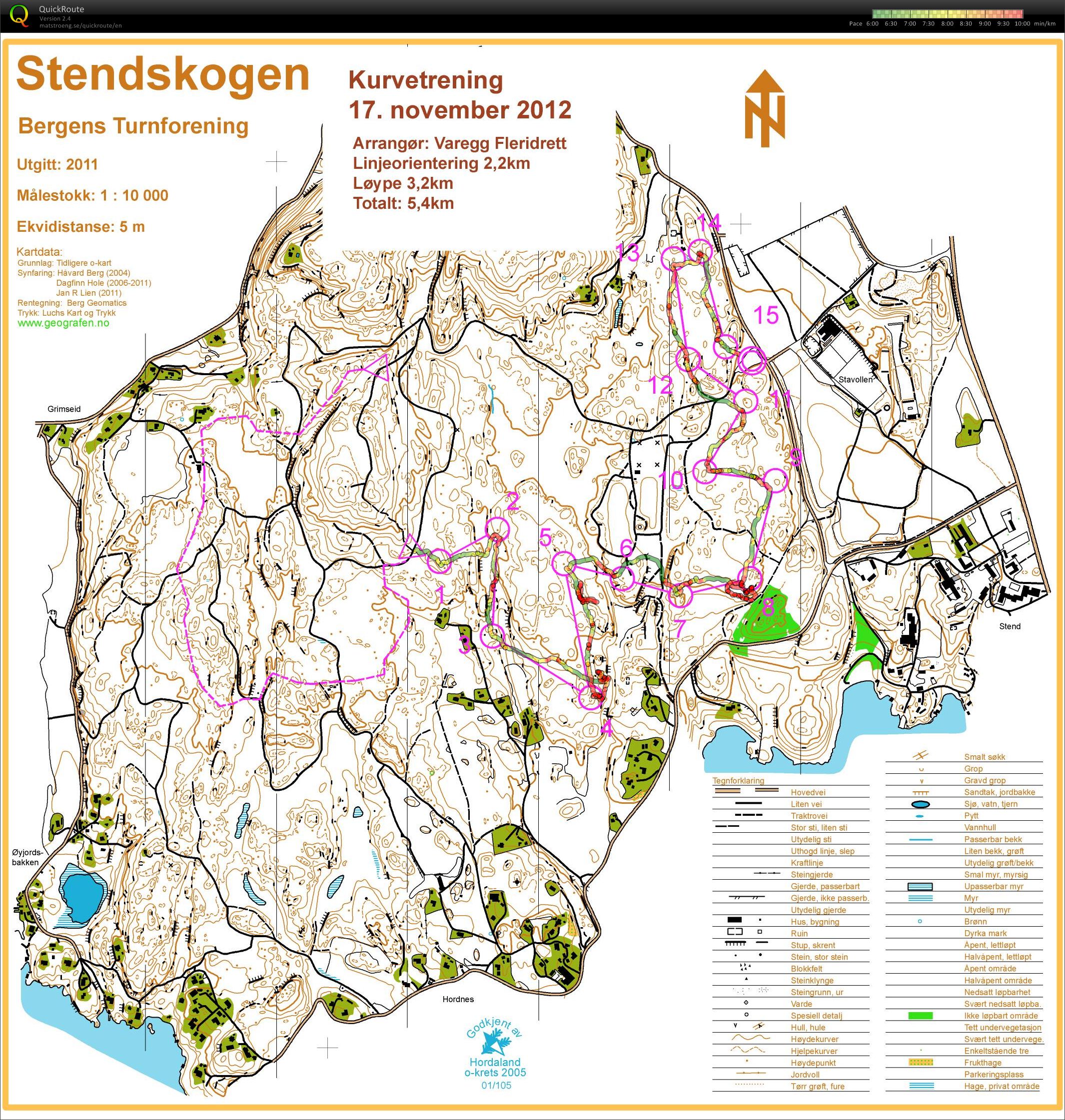 Contour training - Stendskogen (17-11-2012)